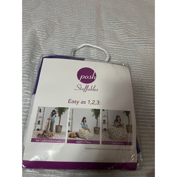 Stuffed Animal Toy Storage Bean Bag Cover - Picture 6 of 7